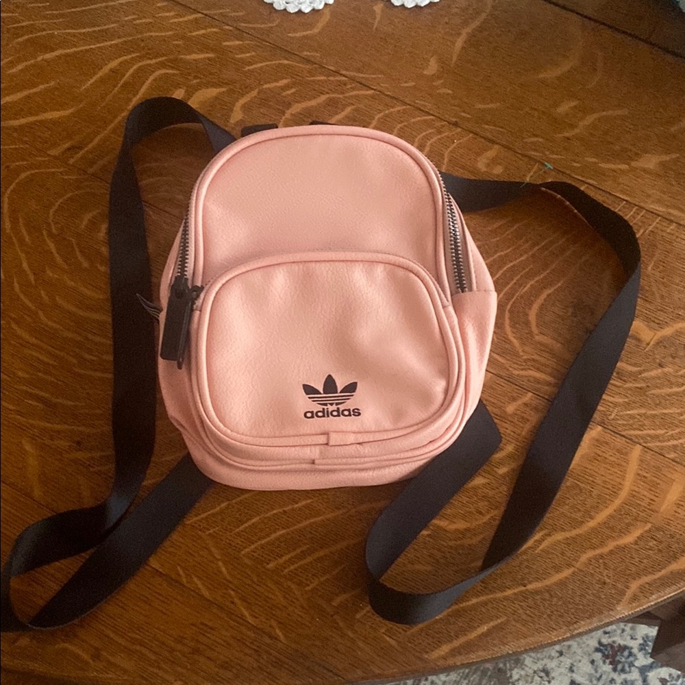 Adidas Soft Pink Mini Backpack